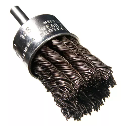 (10)1″ Brush 1/4″ Shank .012 – FEL187-10