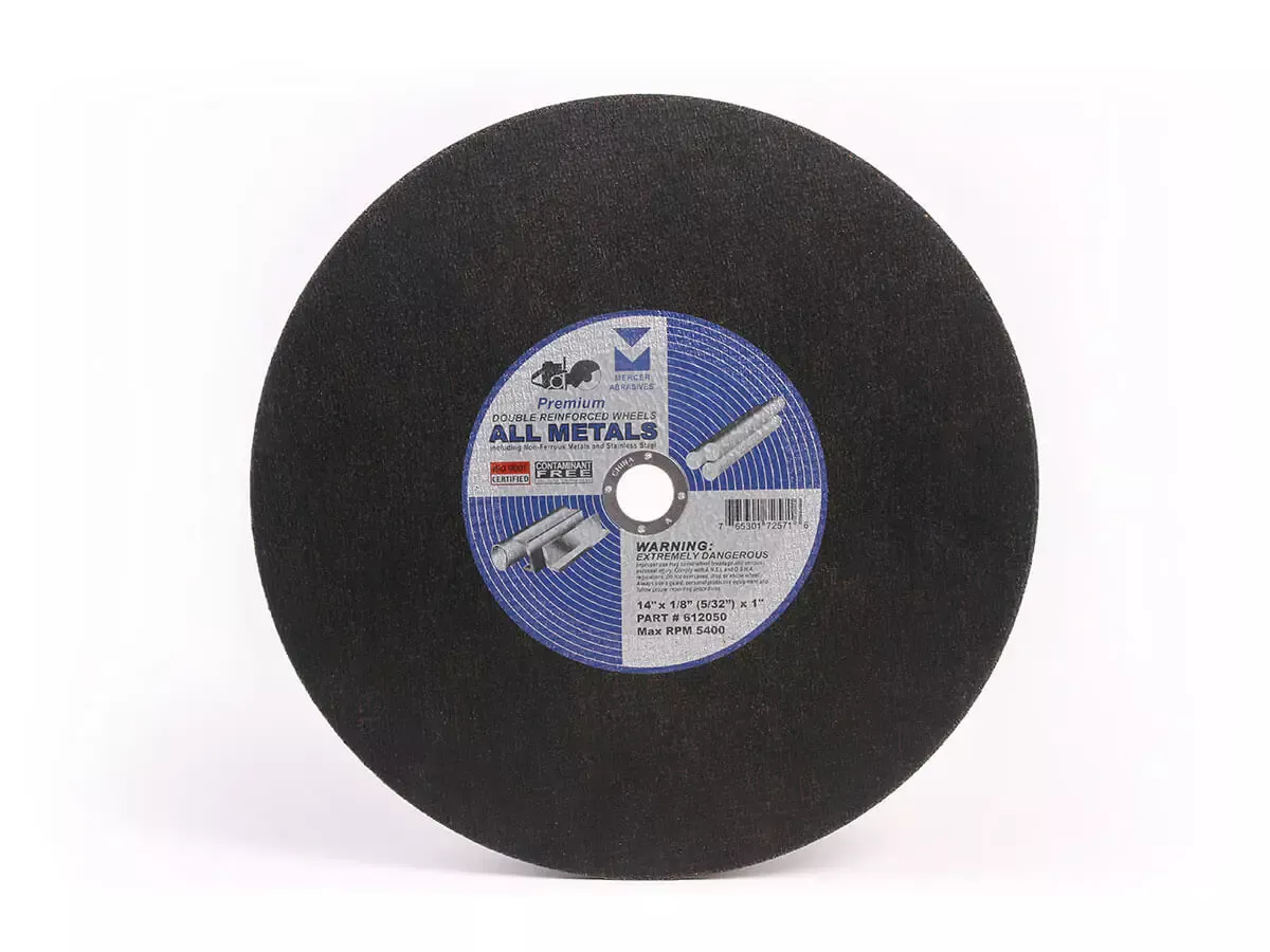 (10) Gas Saw Wheel 14″ X 1/8″(5/32) X 1″ – MERM612050-10