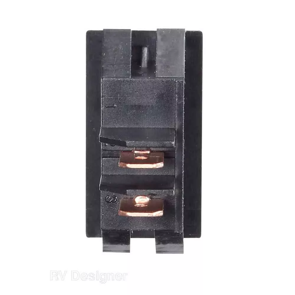 10A Momentary/On/Off Switch Black