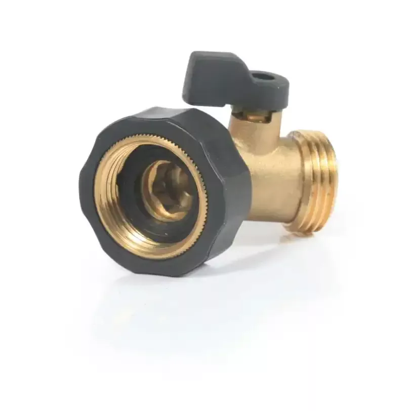 20173 Camco Fresh Water Fill Hose Shut Off Valve 45 Degree Valve