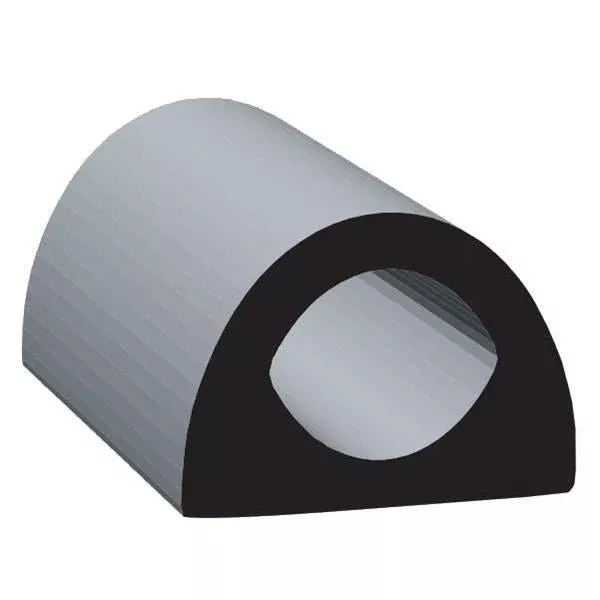 .360 X .5 “D” EPDM W/H2, BLK