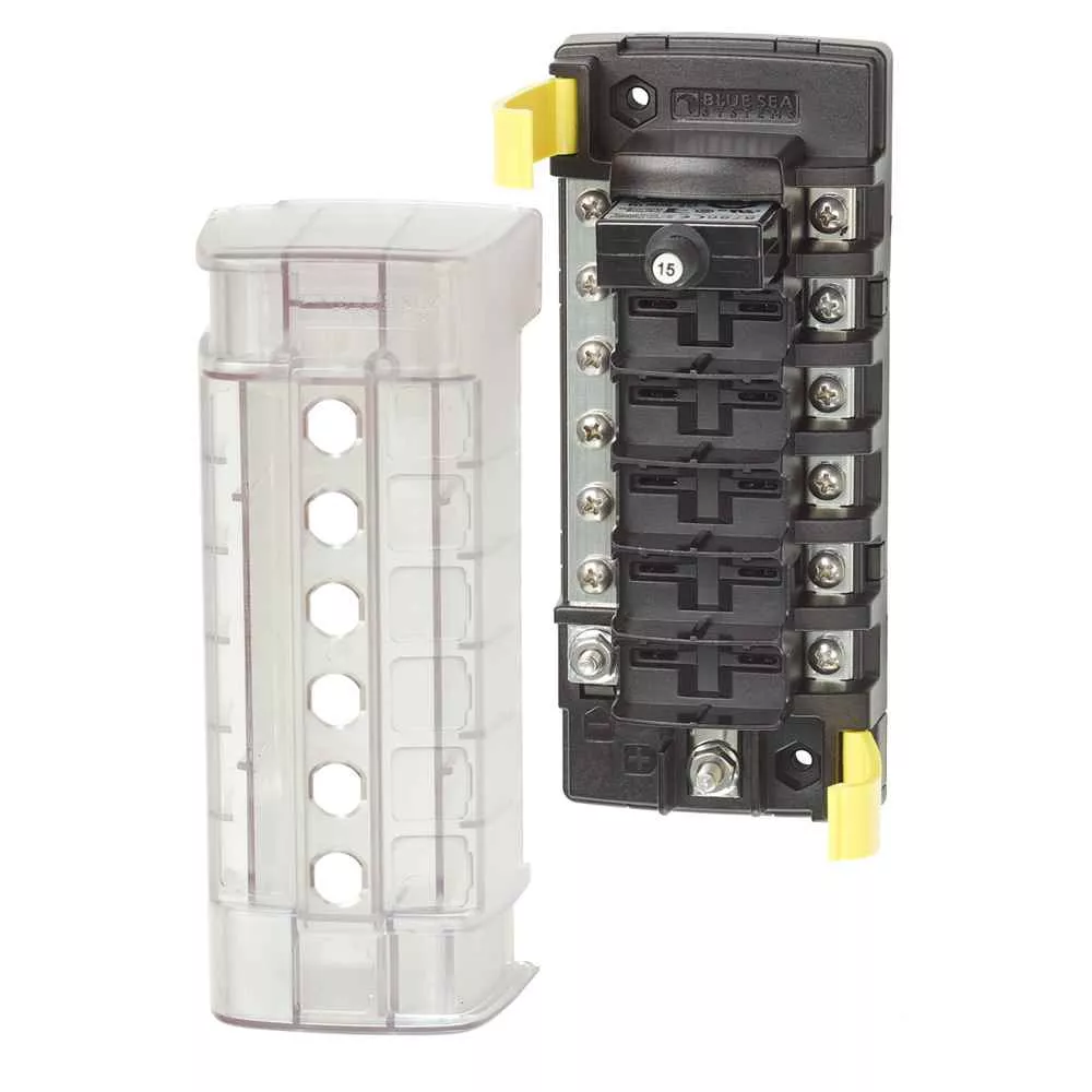 5052 ST CLB Circuit Breaker Block – 6 Position w/Negative Bus