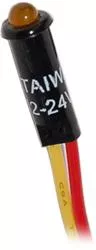 8033 Amber LED Indicator Light