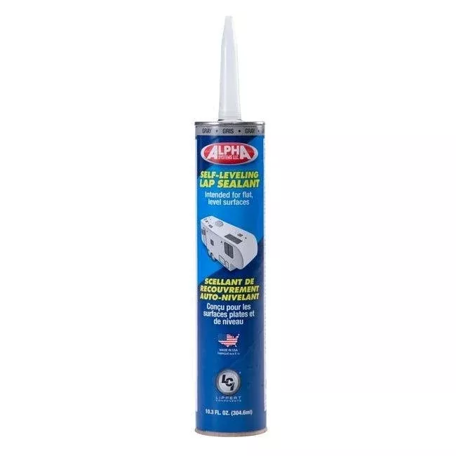 Alpha Systems 862147 – 1021 Grey Low VOC Self Leveling Sealant Tube – 10.3 Oz. – Gray