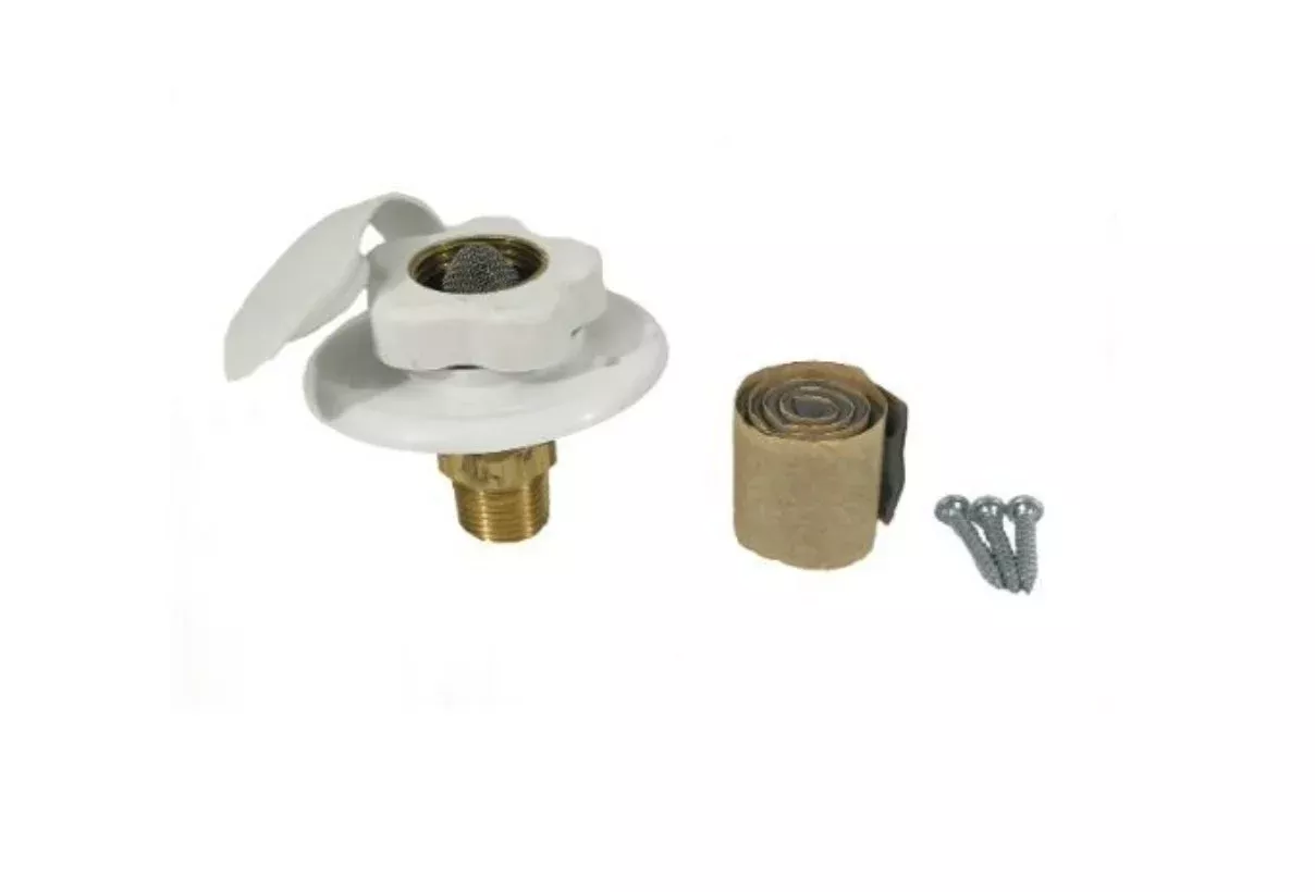 B&B Molders 94214 City Water Inlet/Valve – White