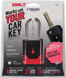 BOLT Locks/ Strattec Security 7032288 Key Type Padlock