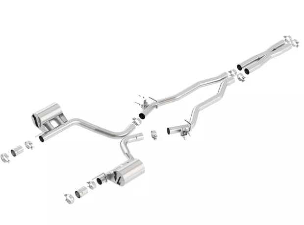 Borla ATAKSeries Cat Back System Dual Dual Exhaust System Kit 140678