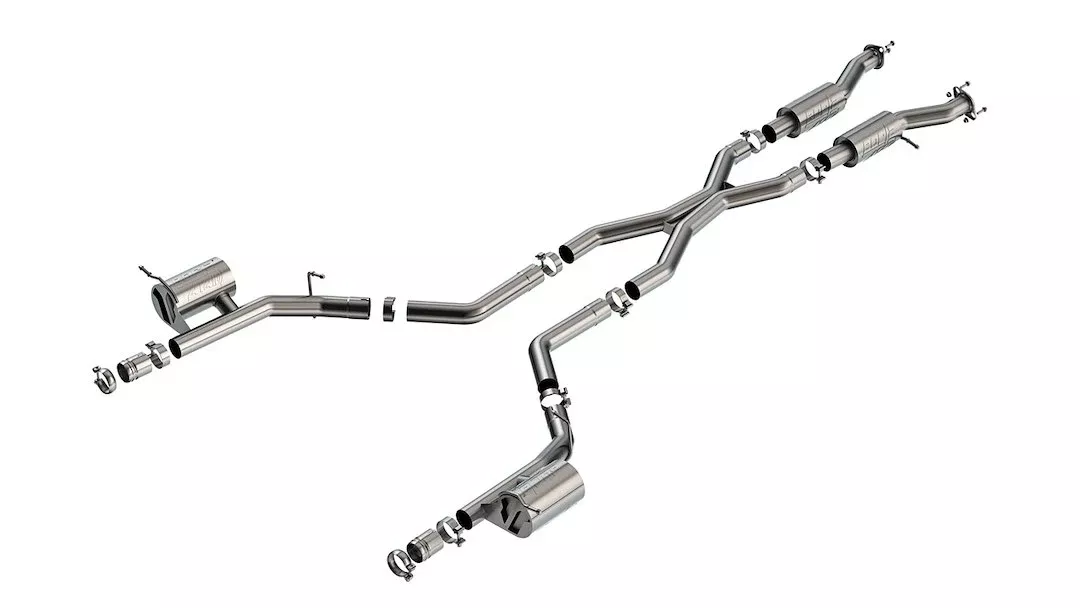 Borla ATAKSeries Cat Back System Dual Dual Exhaust System Kit 140888
