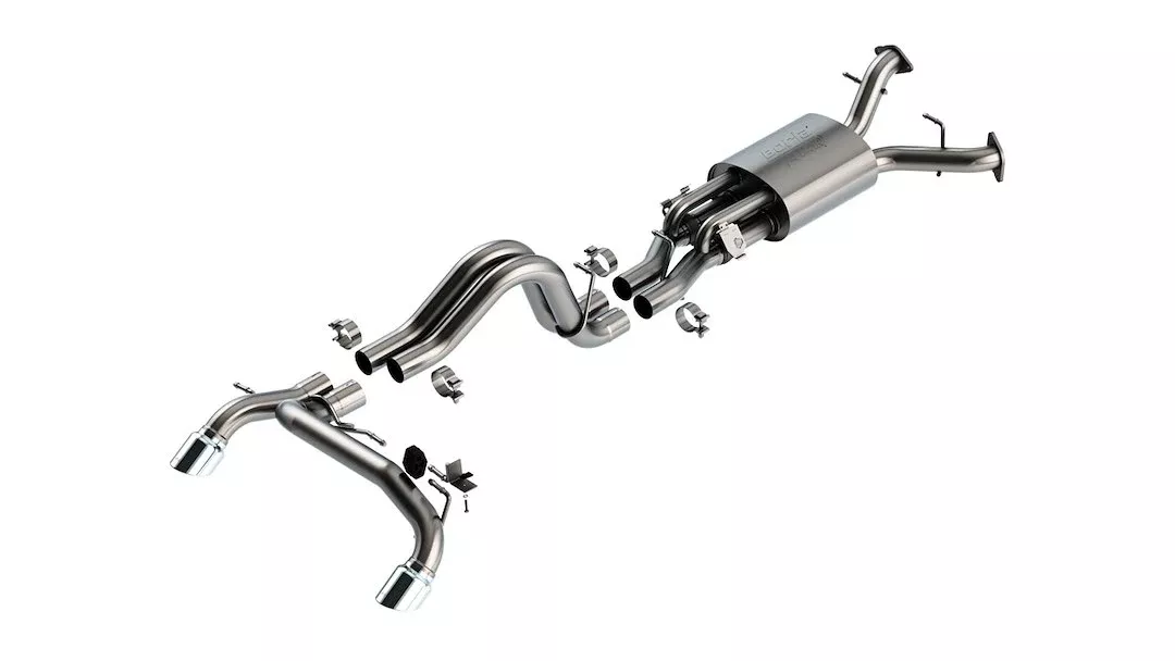 Borla ATAKSeries Cat Back System Dual Dual Exhaust System Kit 140934