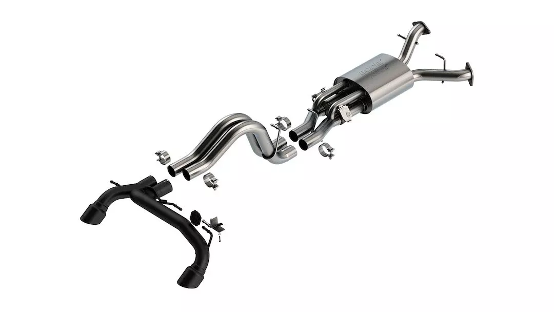 Borla ATAKSeries Cat Back System Dual Dual Exhaust System Kit 140934CB