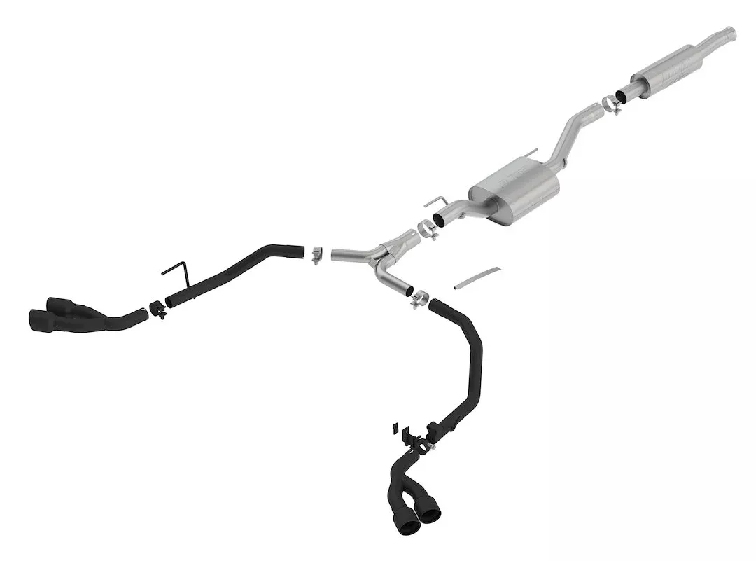 Borla ATAKSeries Cat Back System Single Quad Exhaust System Kit 140816CB