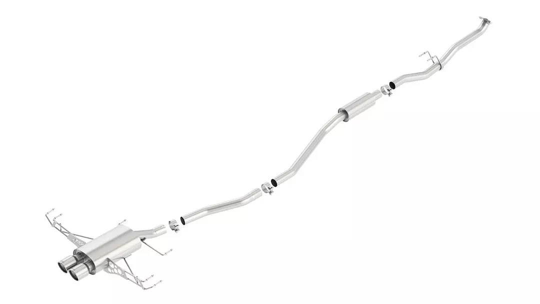 Borla Exhaust System Kit Cat Back System Dual Dual Exhaust System Kit 140739
