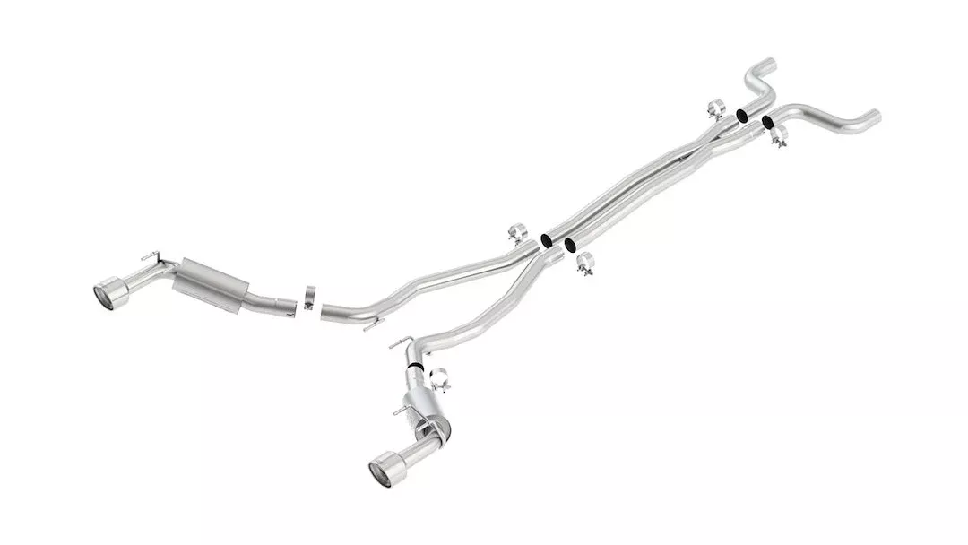 Borla S-Type Cat Back System Dual Dual Exhaust System Kit 140280