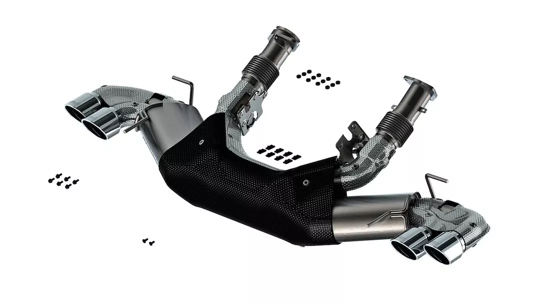 Borla S-Type Cat Back System Dual Quad Exhaust System Kit 140840