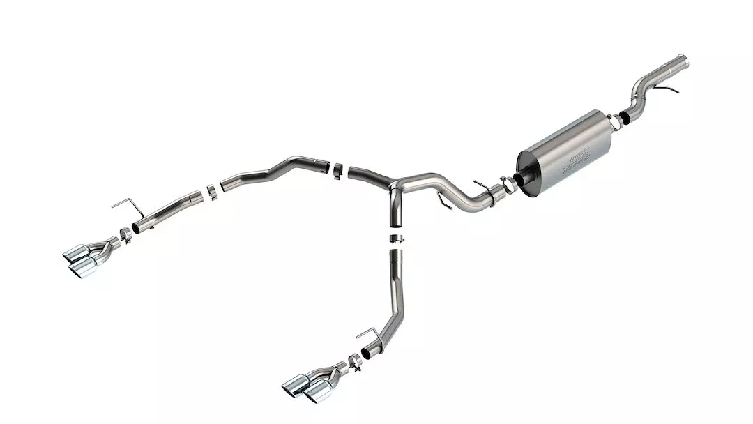 Borla Touring Cat Back System Dual Quad Exhaust System Kit 140858