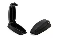 Camco 44160 Catch Baggage Door Black Pair