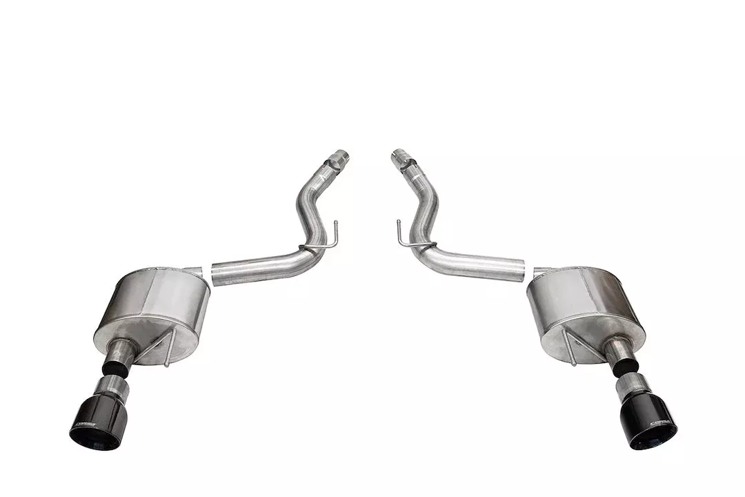 Corsa Performance Sport Axle Back System Dual Dual Exhaust System Kit 21252BLK