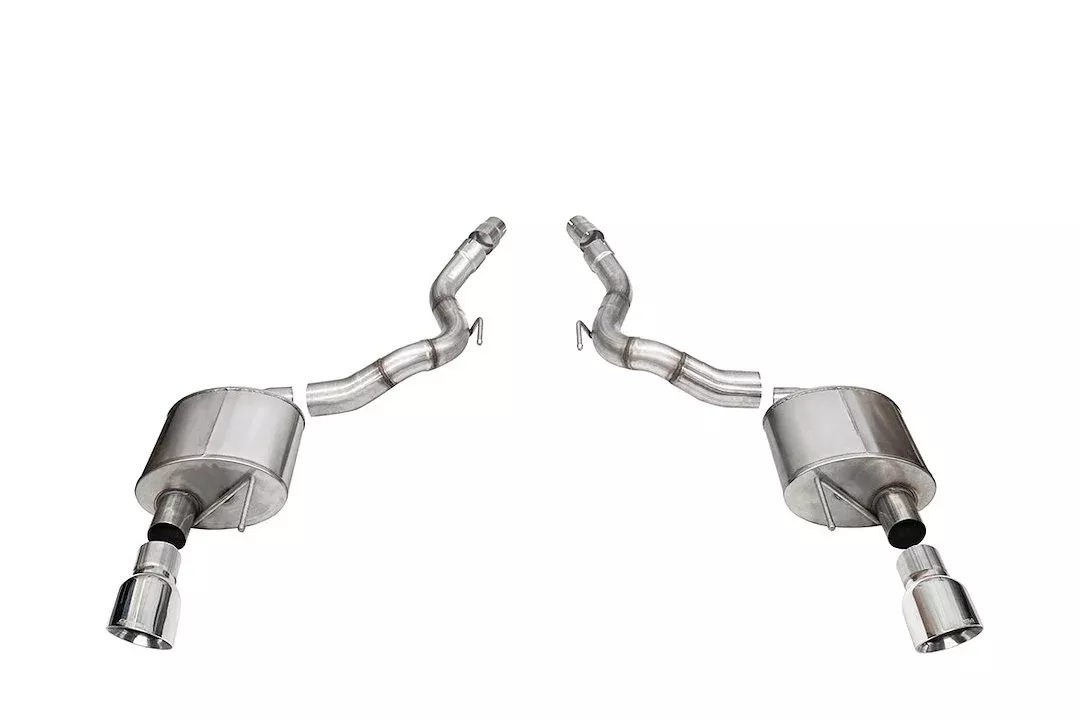 Corsa Performance Sport Axle Back System Dual Dual Exhaust System Kit 21272