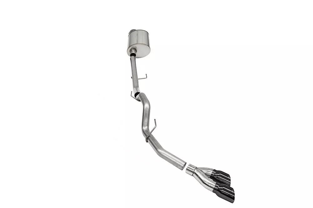 Corsa Performance Sport Cat Back System Single Dual Exhaust System Kit 21154BLK