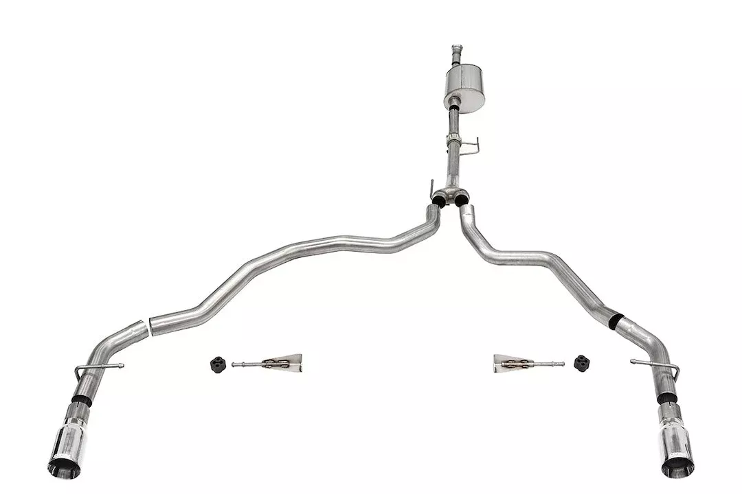 Corsa Performance Sport Cat Back System Single Dual Exhaust System Kit 21167