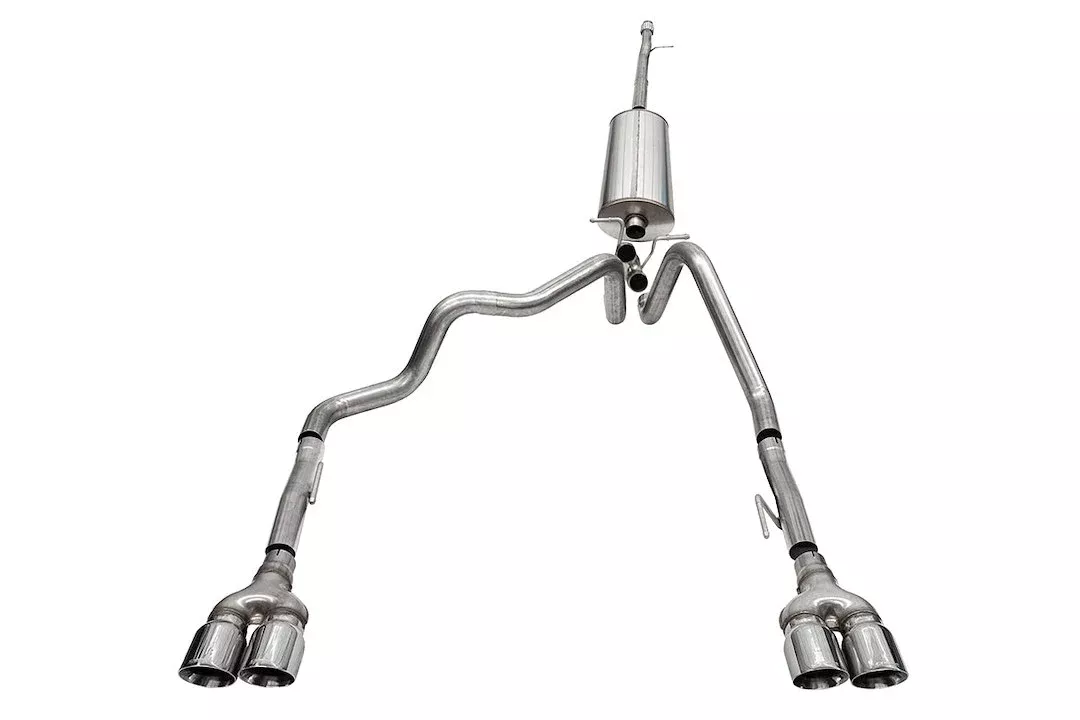 Corsa Performance Sport Cat Back System Single Quad Exhaust System Kit 21202