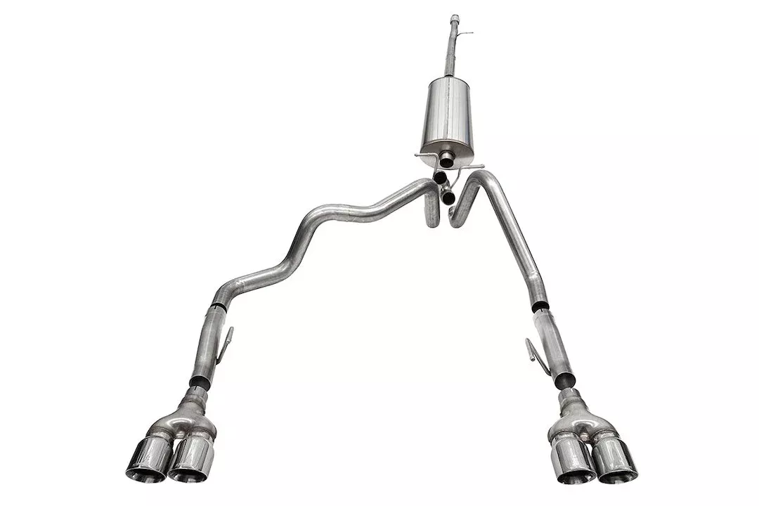 Corsa Performance Sport Cat Back System Single Quad Exhaust System Kit 21238