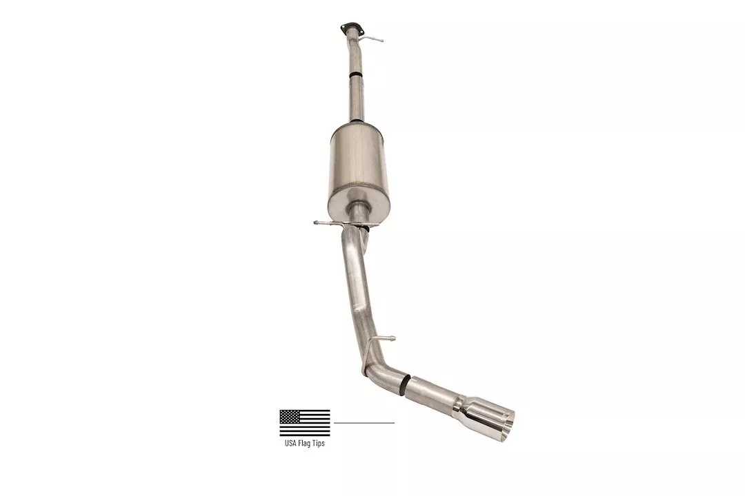 Corsa Performance Sport Cat Back System Single Single Exhaust System Kit 14928USA