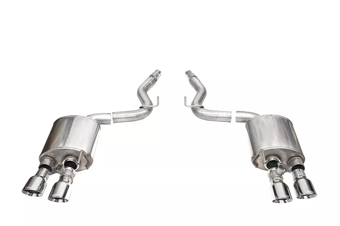 Corsa Performance Sport Valve Axle Back System Dual Quad Exhaust System Kit 21267