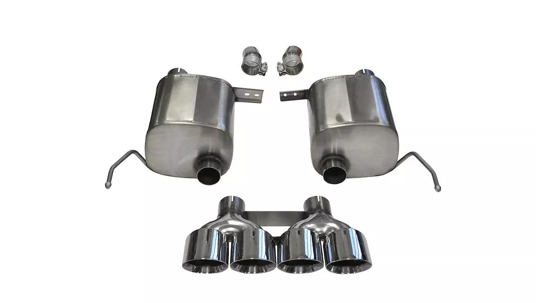 Corsa Performance Xtreme Axle Back System Dual Quad Exhaust System Kit 14762