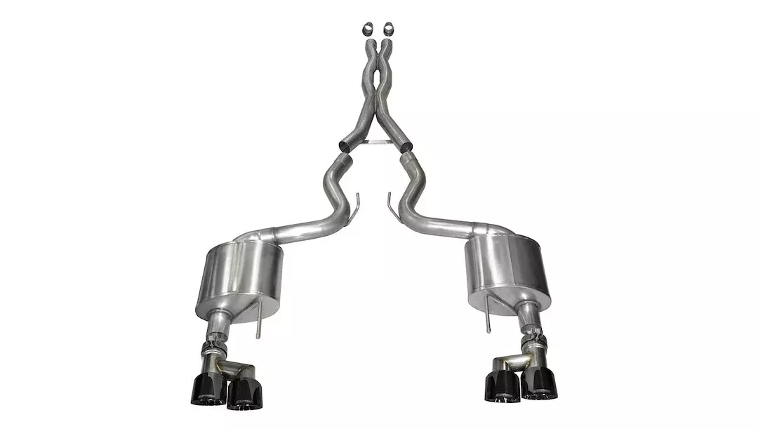 Corsa Performance Xtreme Cat Back System Dual Dual Exhaust System Kit 14335BLK