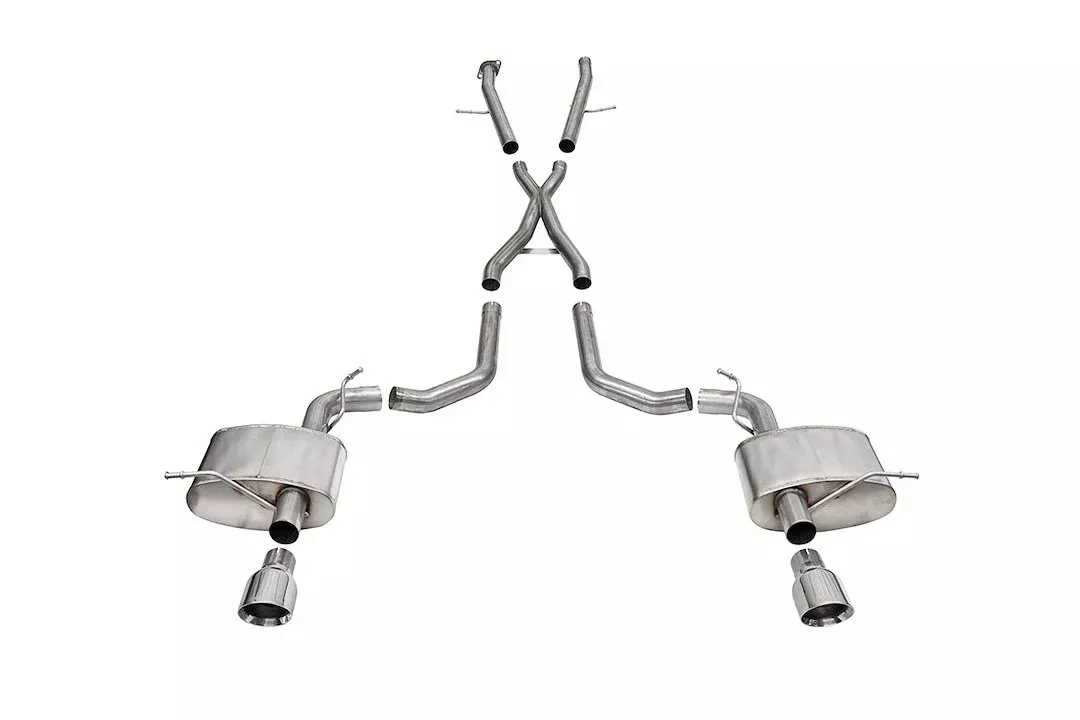Corsa Performance Xtreme Cat Back System Dual Dual Exhaust System Kit 21196