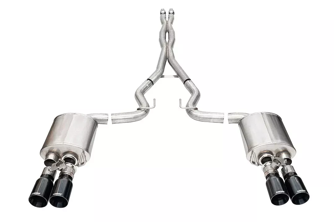 Corsa Performance Xtreme Cat Back System Dual Quad Exhaust System Kit 21260BLK