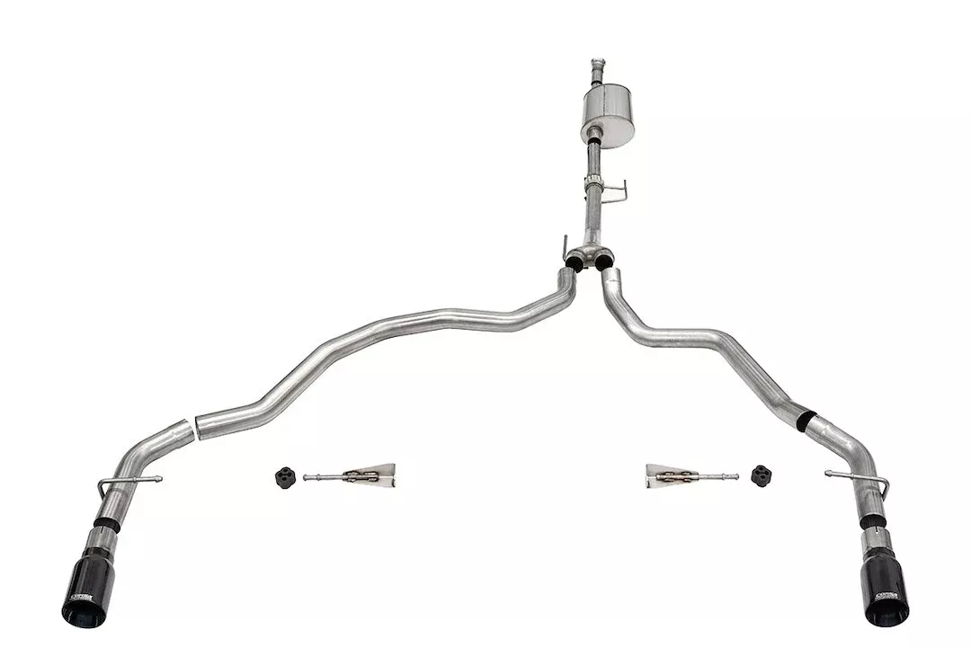 Corsa Performance Xtreme Cat Back System Single Dual Exhaust System Kit 21167BLK