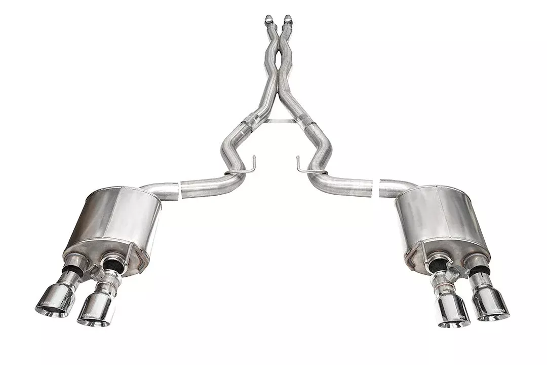 Corsa Performance Xtreme Valve Cat Back System Dual Quad Exhaust System Kit 21265