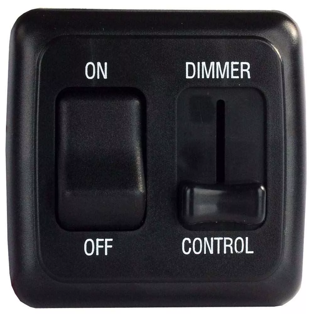 Dimmer/On-Off Rocker Sw Assembly – Black