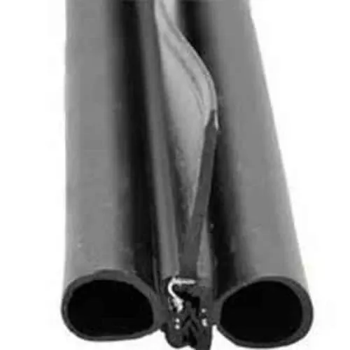 Double Bulb w/Wiper Black