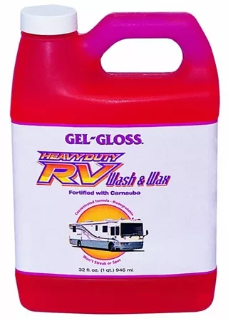 Gel-Gloss Heavy Duty RV Wash And Wax – 32 oz