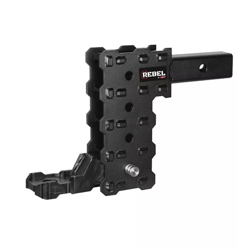 Gen-Y Hitch Rebel-X Adjustable Trailer Hitch Ball Mount, 7″ Drop, 2″ Receiver, 7,000 Lbs