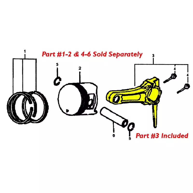Generac 0G84420235 ROD Assembly CONNECTING Dropshipped from Manufacturer