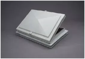 Heng's 58621-C2 15" x 22" Escape Hatch - White