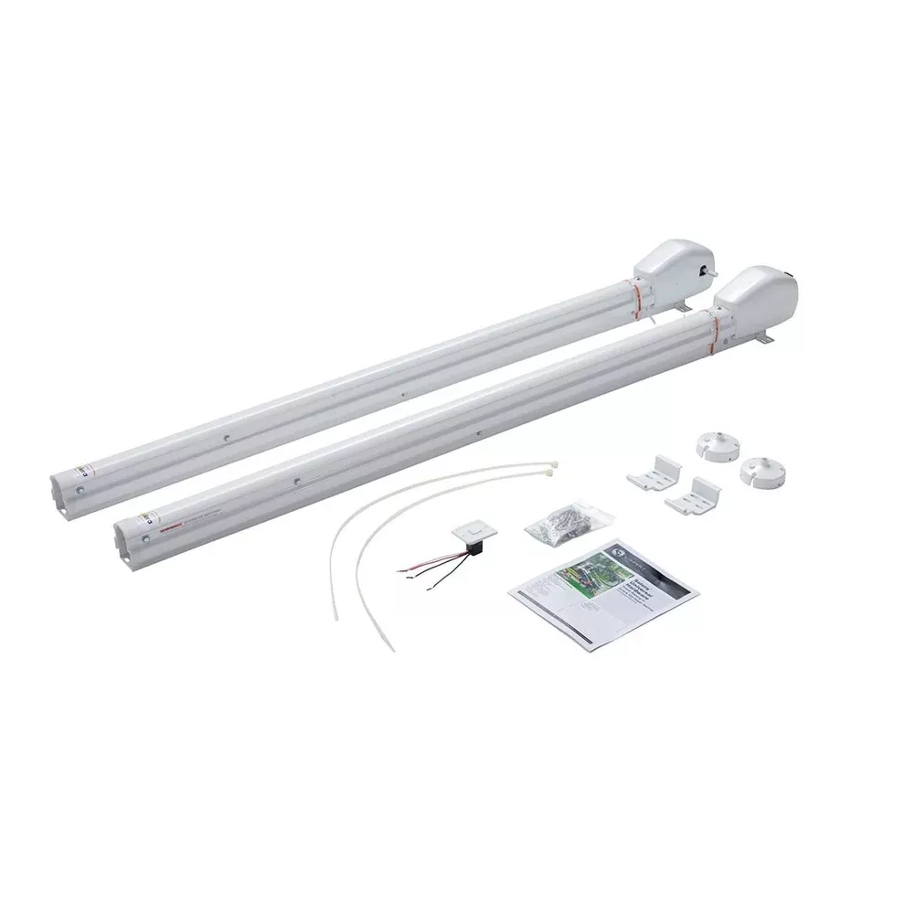 Solera – 3000 Series Universal RV Awning Arms & Hardware Kit – Short, White – #2023052357