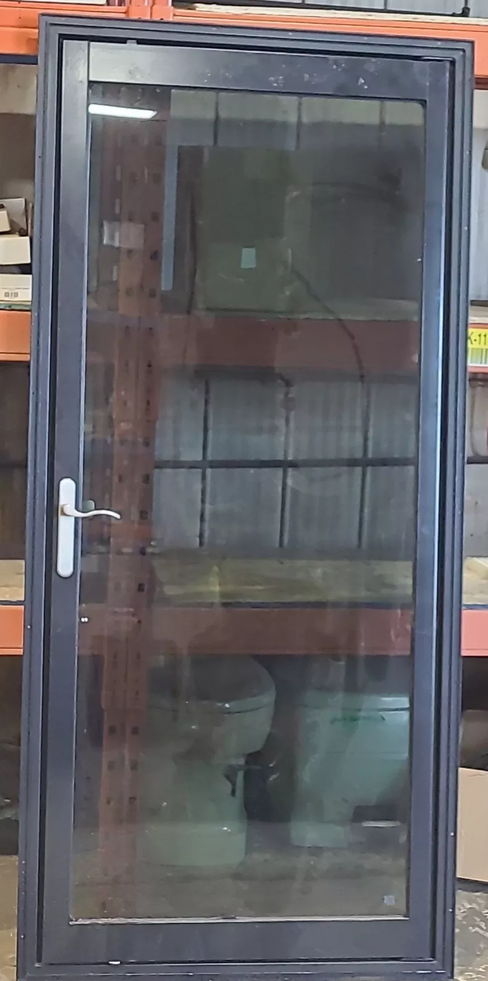 Square Interior Toy Hauler Garage Door