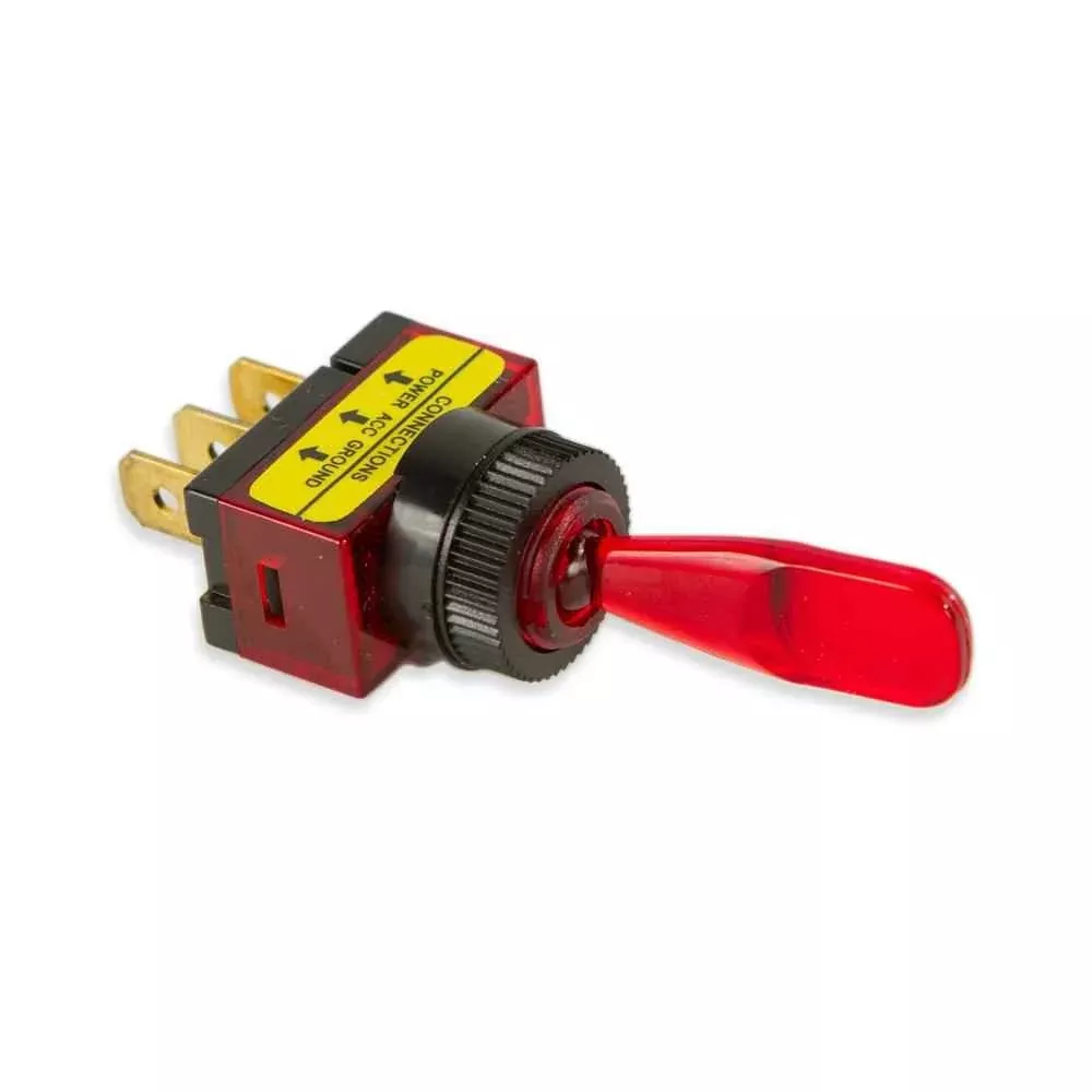 Toggle Switch 20A-Red