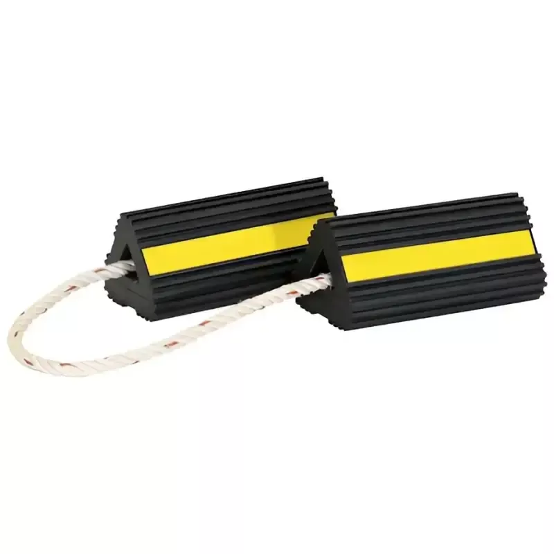 WC24483 Buyers Products Wheel Chock Black and Yellow