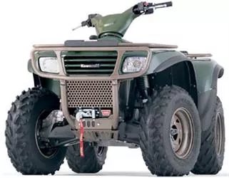 Winch Mount Warn 70207 For 1500 to 3500 Pound Winches, Fixed Mount, Powder Coated