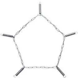 Winter Traction Device Tightener Security Chain QG20071 Quik Grip , Use With Light Truck Link Chain, 5 Springs