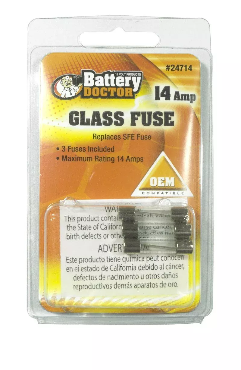 WirthCo 24714 SFE Glass Fuse – 14A