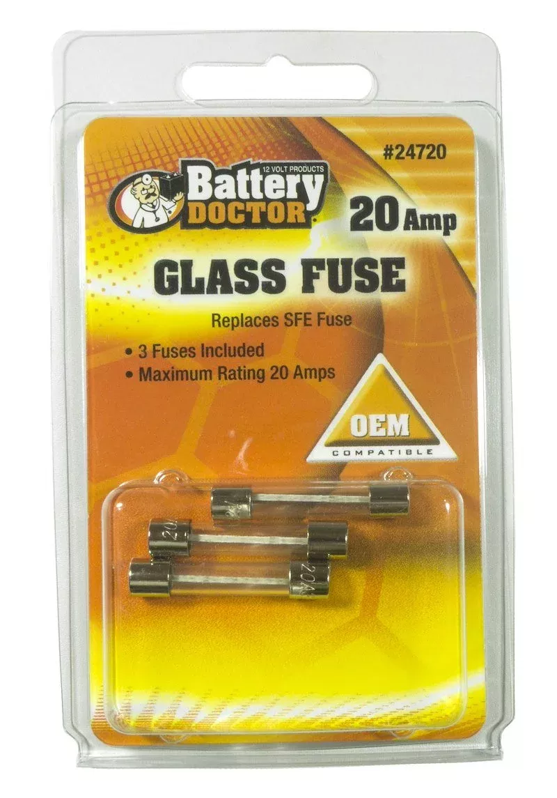 WirthCo 24720 SFE Glass Fuse – 20A