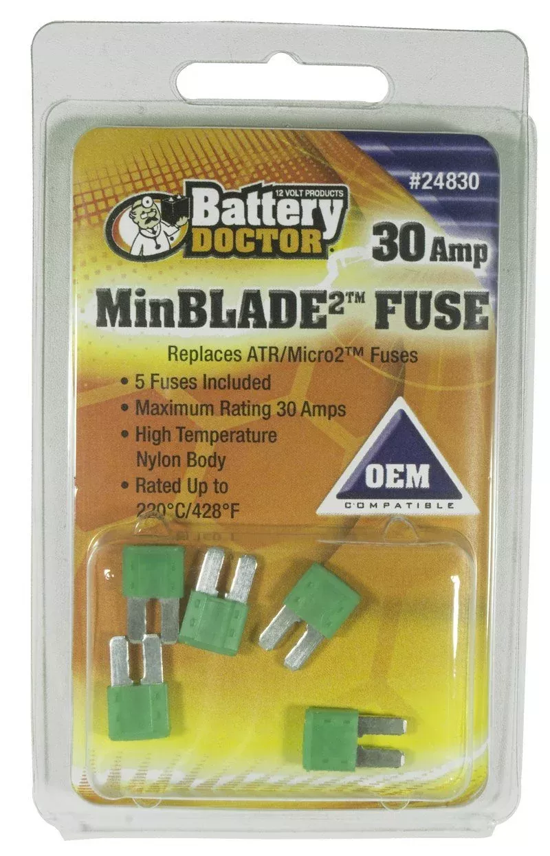 WirthCo 24830 Fuse Minblade 30A 5-Pack