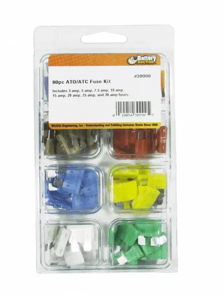 WirthCo 30990 ATO/ATC Fuse Kit-80 Pc